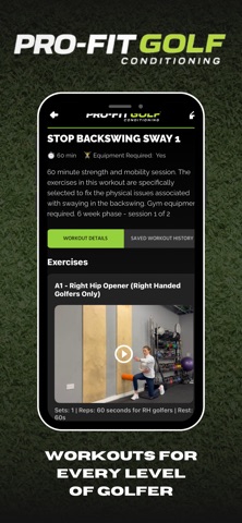 Pro-Fit Golf Conditioning Screenshot 3 of 7
