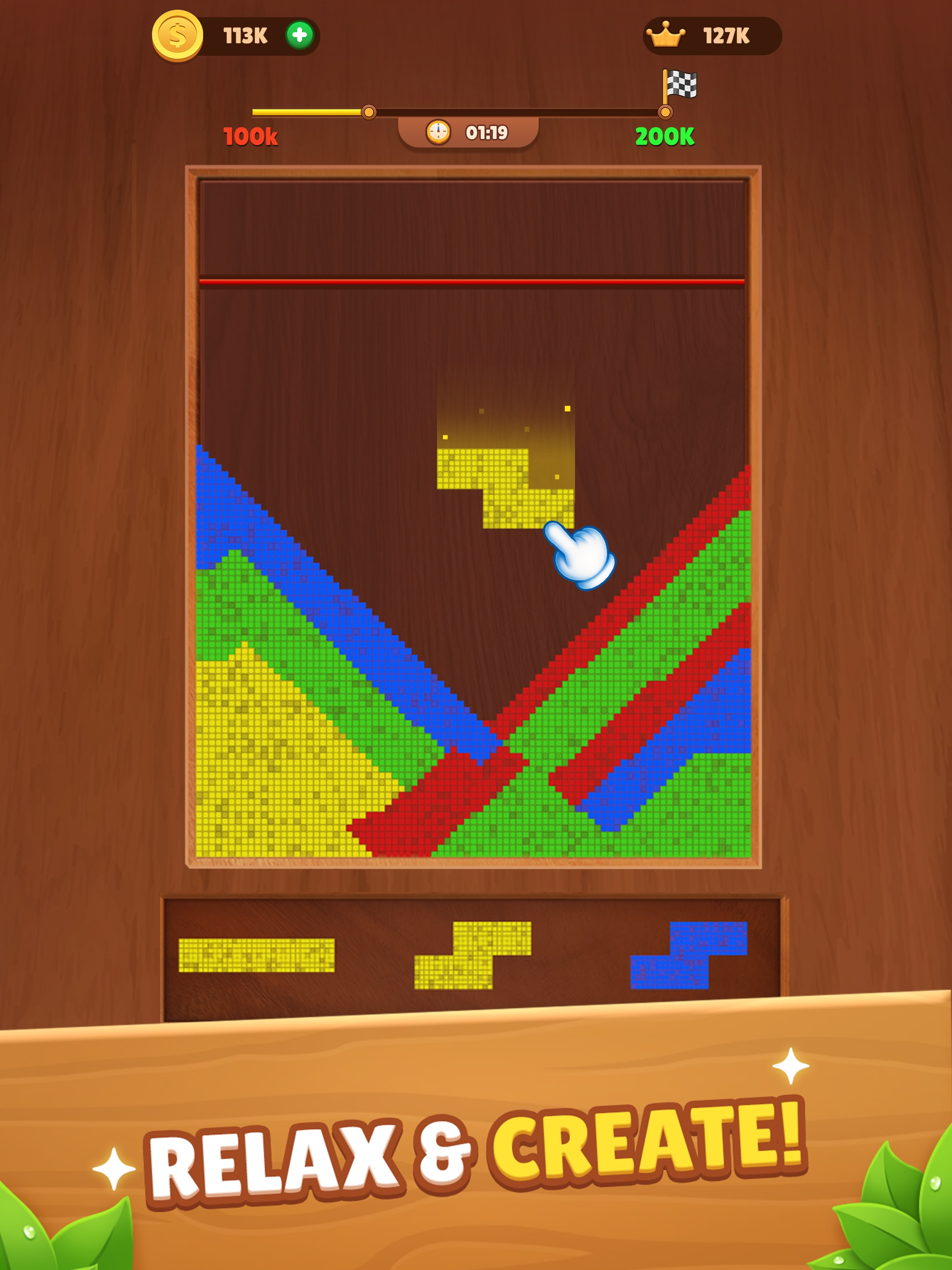 Sand Block Jam