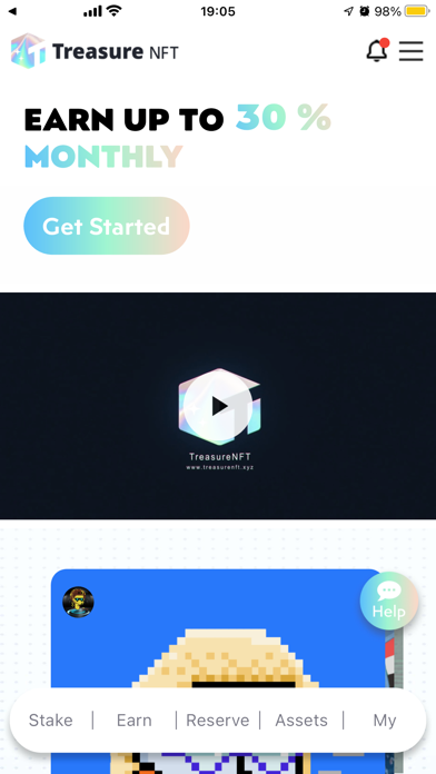 TreasureNFT：Trade & Earn NFTs Screenshot 2 - AppWisp.com