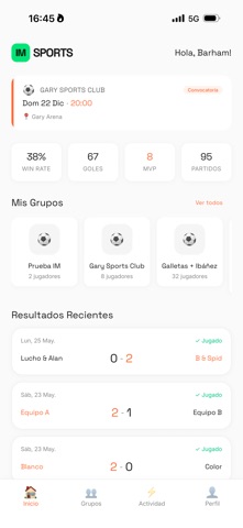 IM SPORTS screenshot
