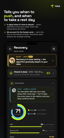 Torva: Hypertrophy Tracker Screenshot 5 of 8