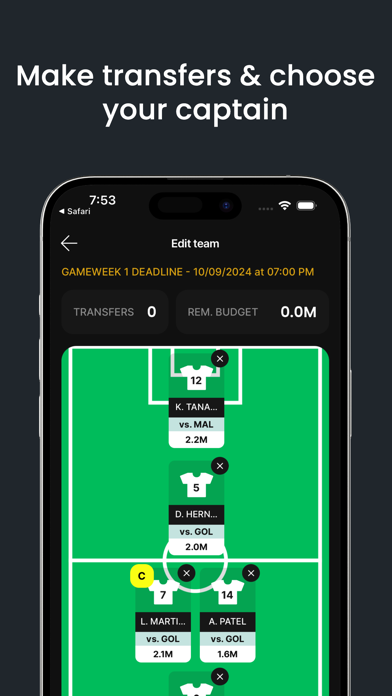 The Fantasy League iPhone screenshot 7 - Sports app