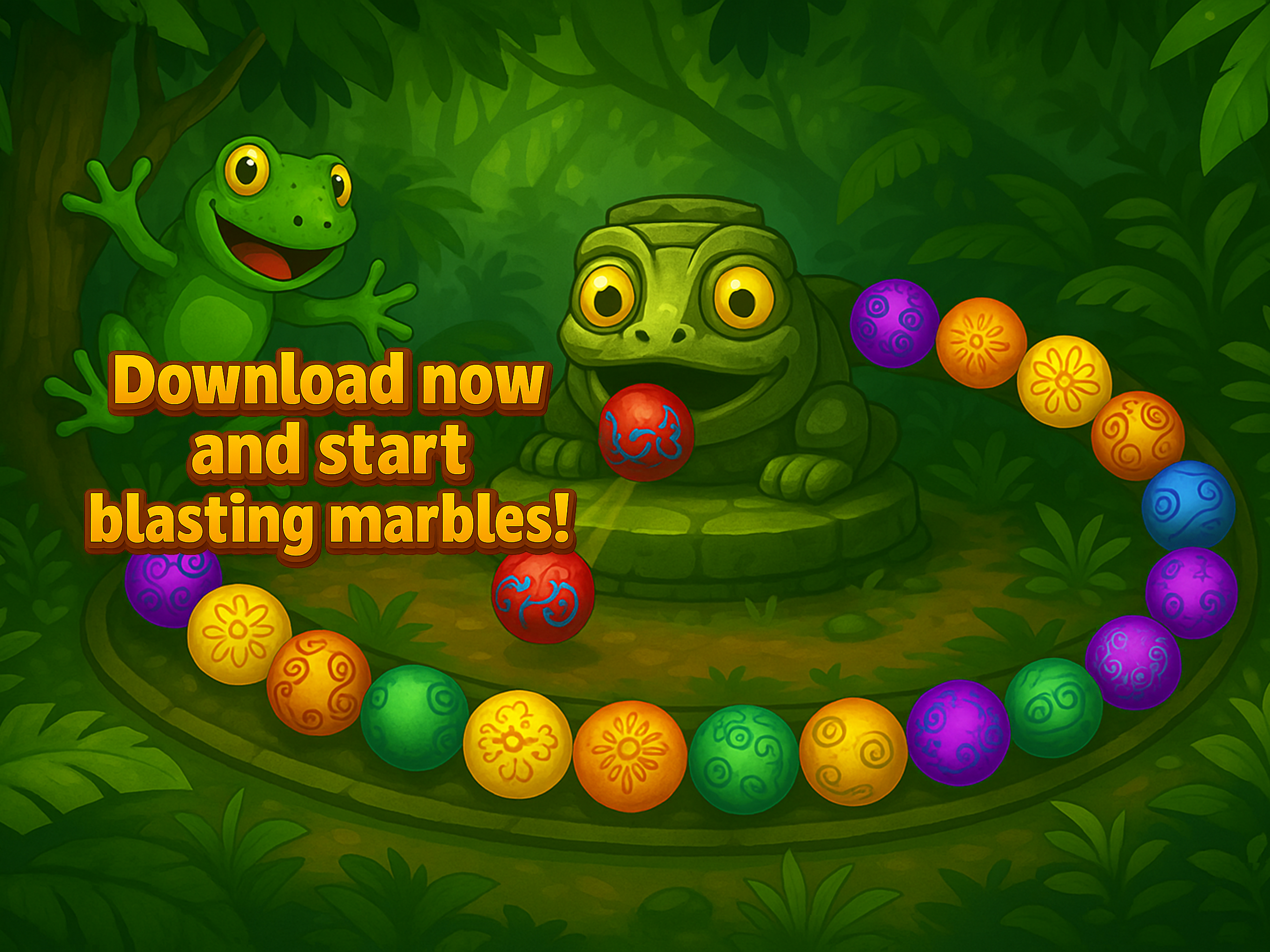 Marble Jungle: Blast Master 3D screenshot 18