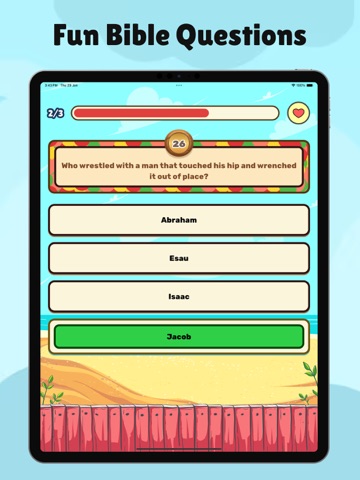 Bible Quiz & Answers iPad screenshot