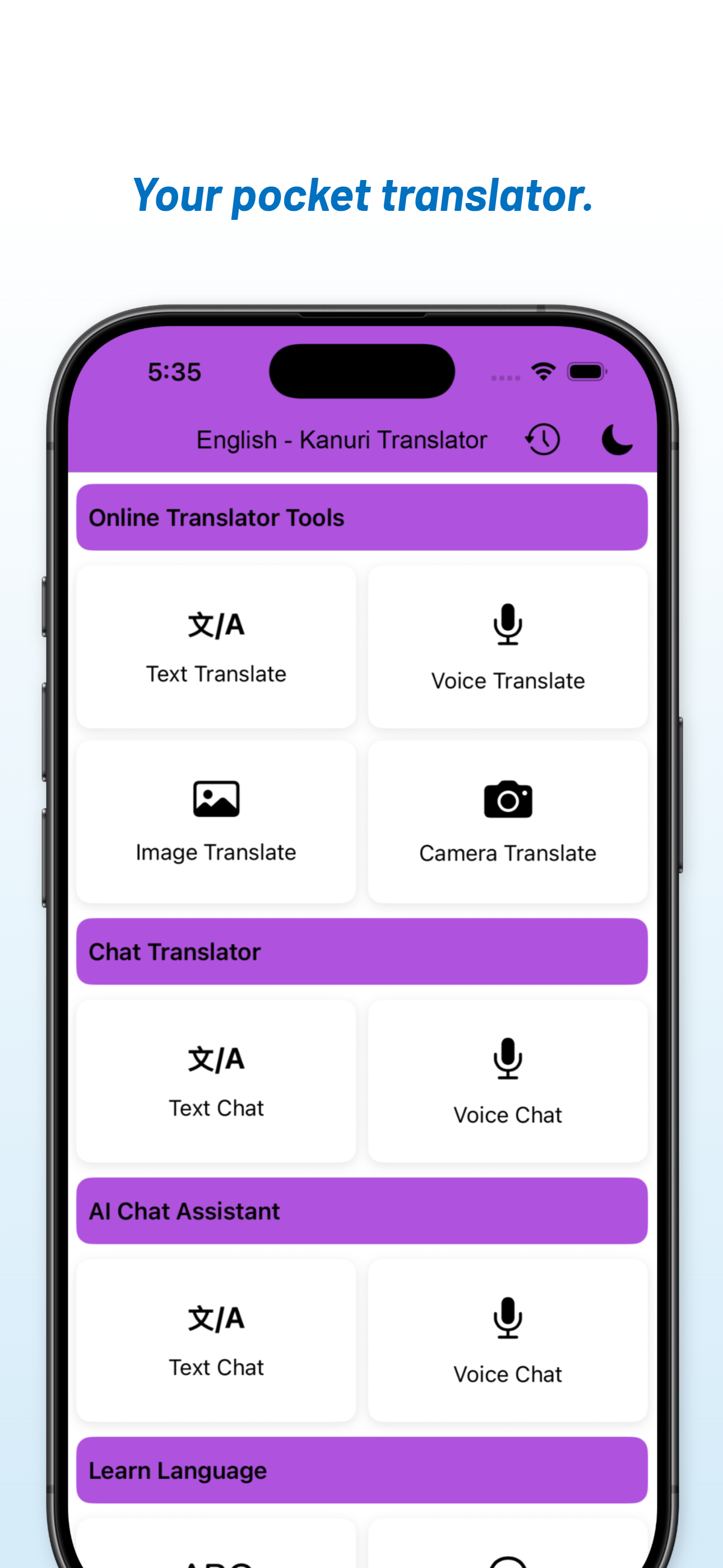 English - Kanuri Translator screenshot 3