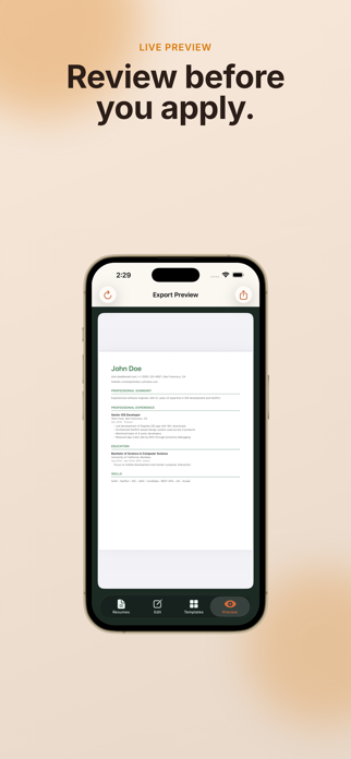 ResumeCue Screenshot 5 of 6