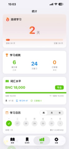 读了么 - AI英语阅读学习 screenshot