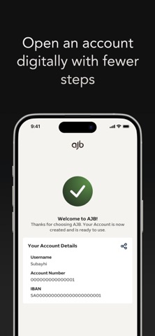 AlJazira Bank iPhone screenshot 5