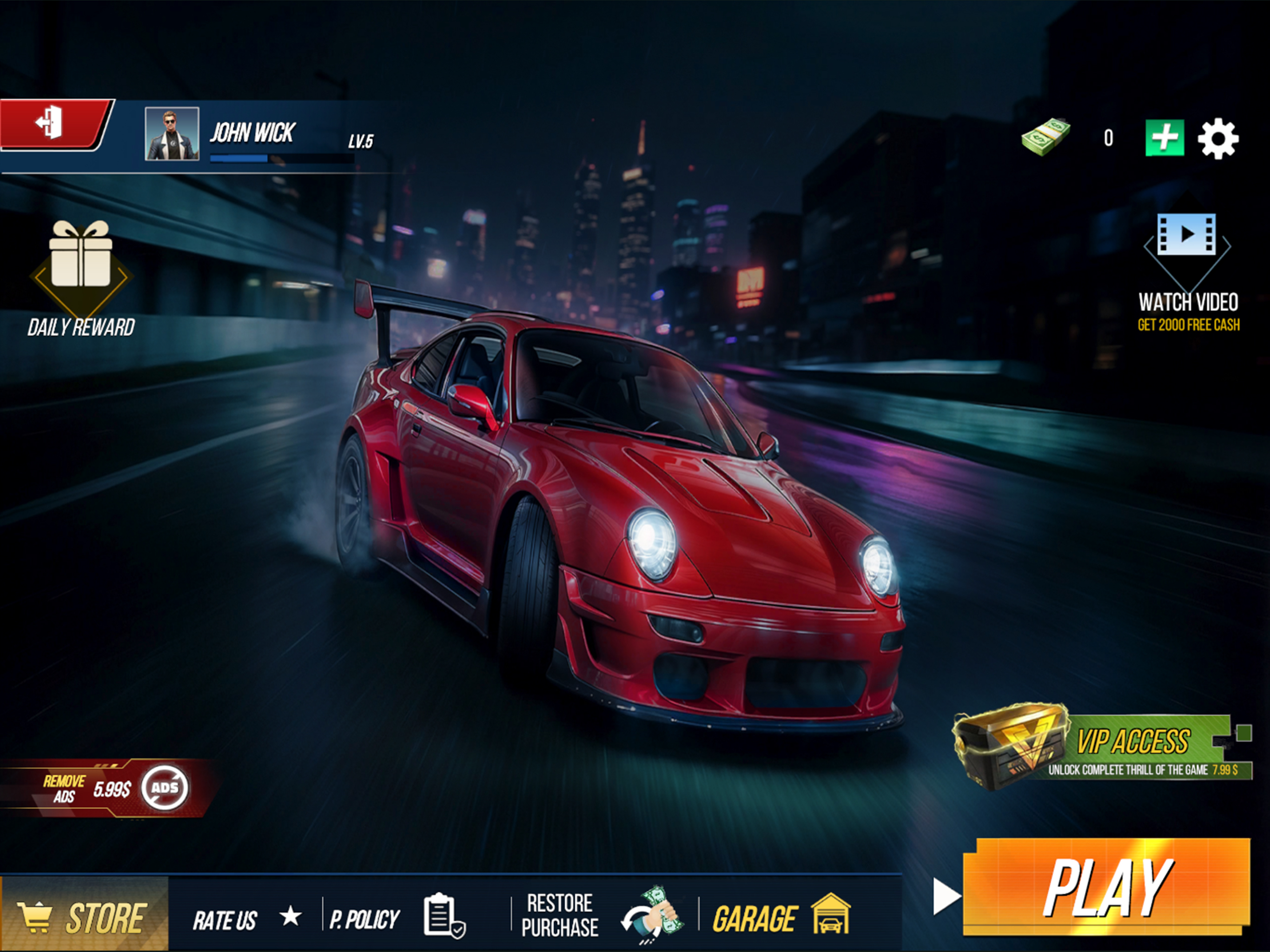 Midnight City Drifting Games