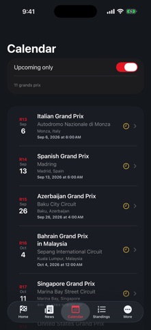 Inlap iPhone screenshot