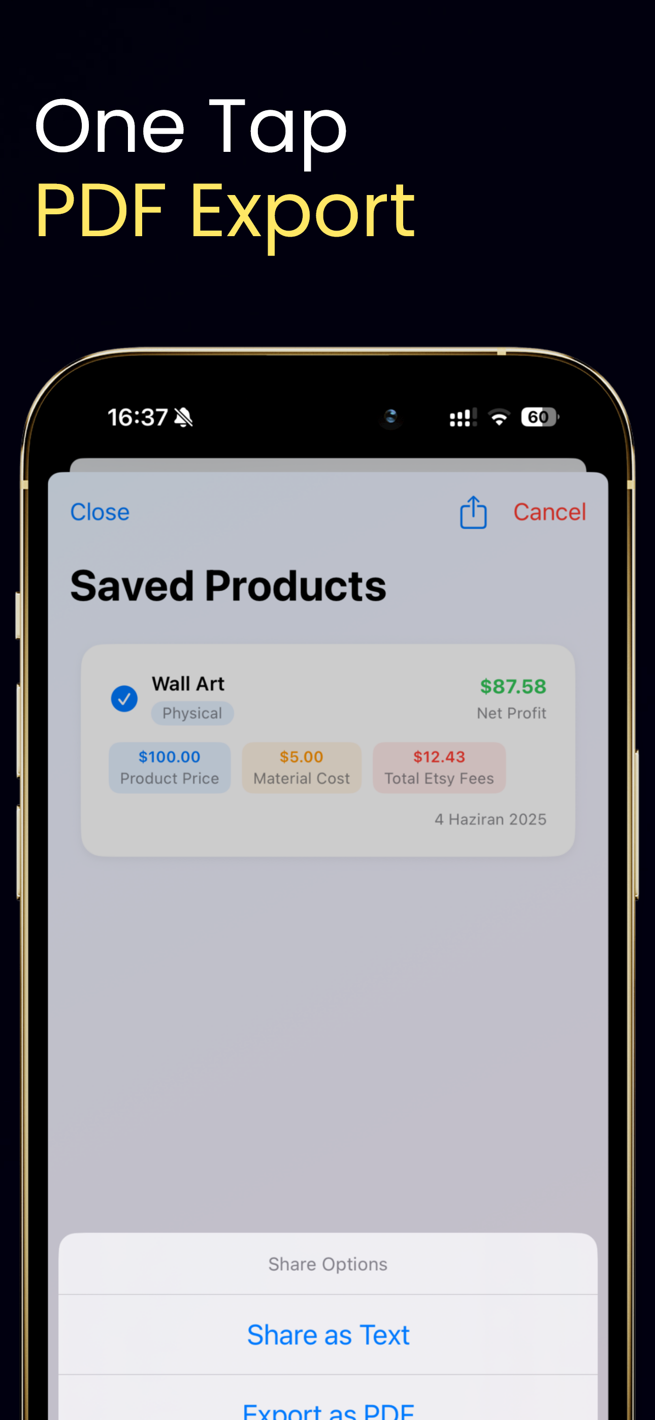 Expy Profit Calculator screenshot 6