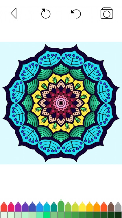 Mandala Coloring Pages Games screenshot-5