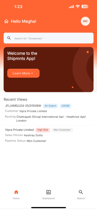 Shipmnts Screenshot 1 of 9