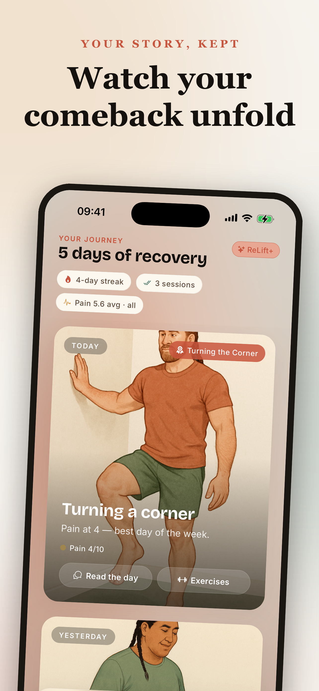 ReLift: Injury Recovery screenshot 7