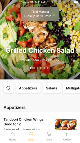 App screenshot