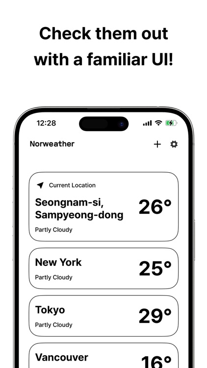 Norweather -Accurate Forecasts