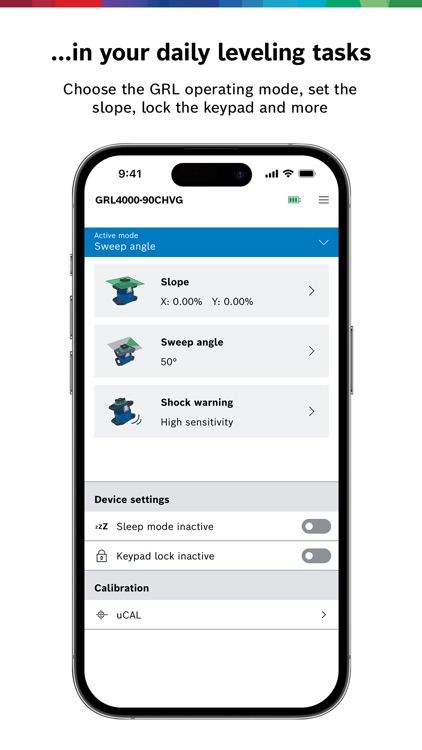 Bosch Leveling Remote App screenshot-3