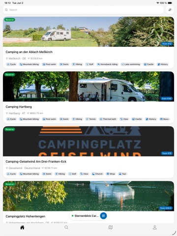 Camp24Checkin: Reservation iPad screenshot