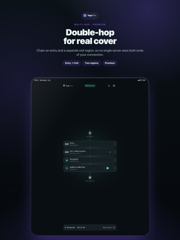 fogu Pro: Fast VPN & AdBlock iPad screenshot