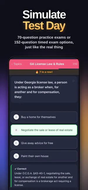 PeachPrep RE screenshot 3