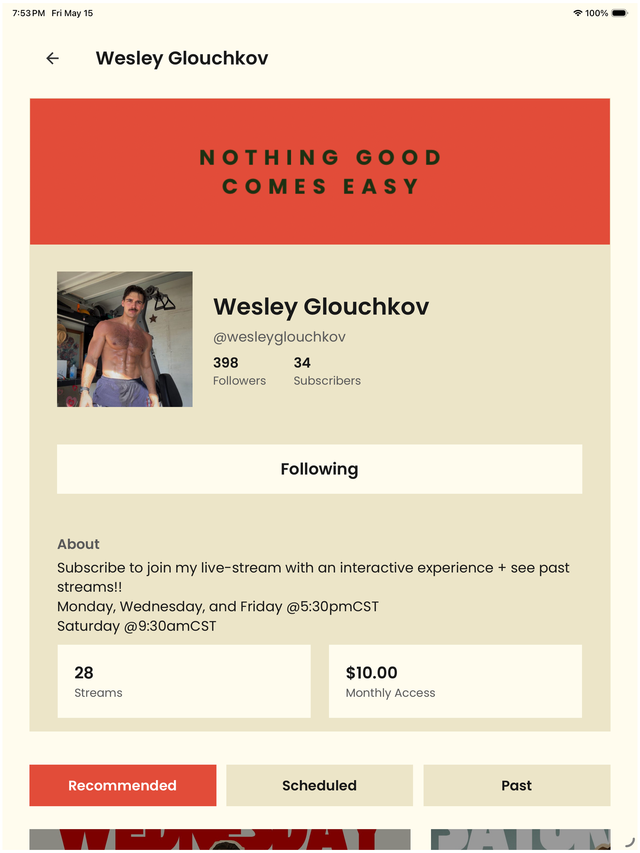 Buck Streaming screenshot 8
