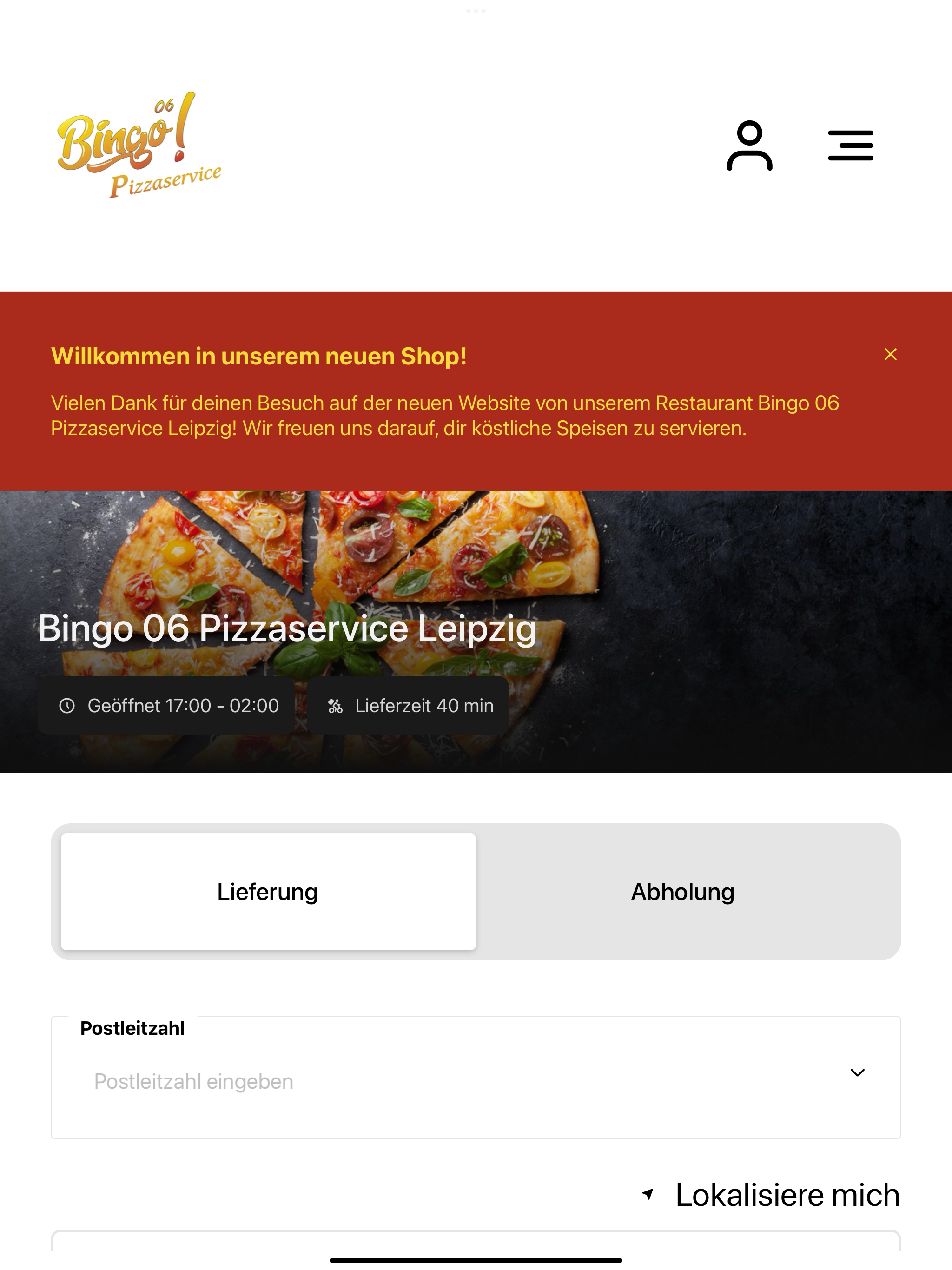 Bingo 06 Pizzaservice Leipzig screenshot 5