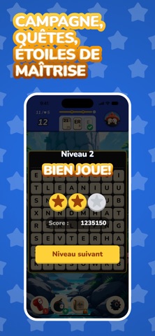 Wordrop – Puzzle de mots iPhone screenshot