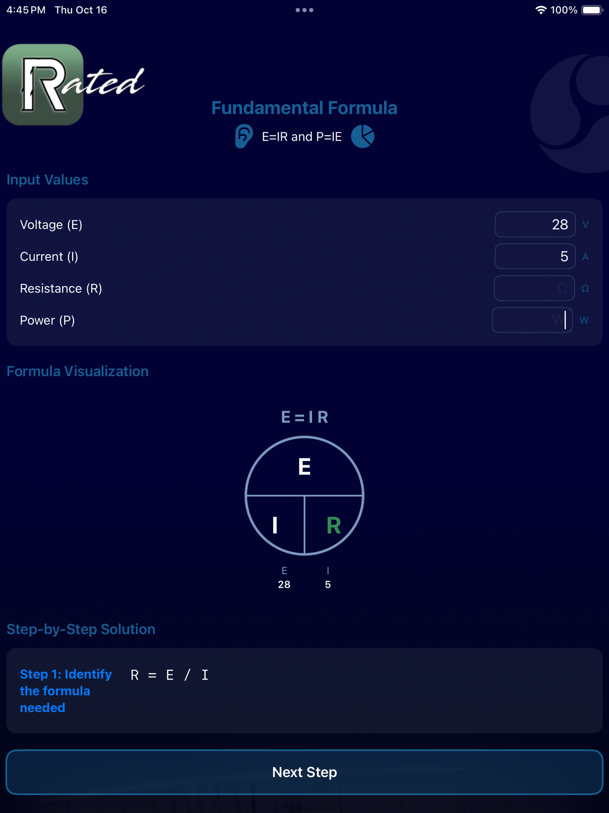 FAA A&P Practice Ohm's Law screenshot 15