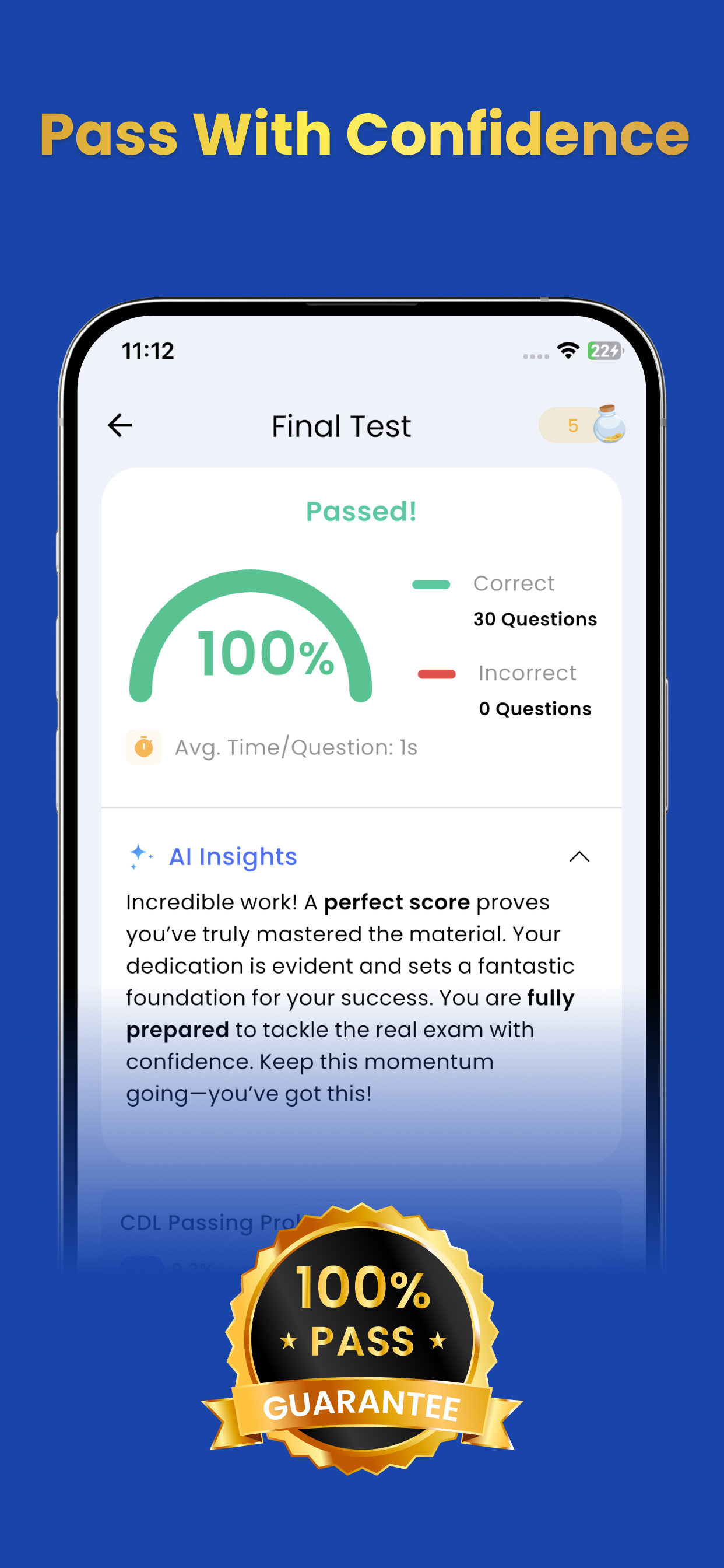 CDL Exam Prep 2026 with AI screenshot 5