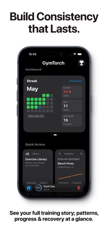 GymTorch: Workout Tracker screenshot