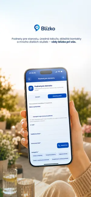 Blízko screenshot 2