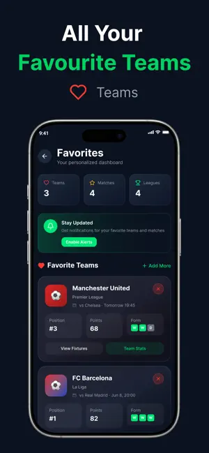 Football & Soccer Live Scores screenshot 4