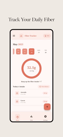 Simple Fiber Tracker Screenshot 1 of 4