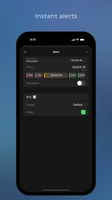 Screenshot #3 pour TabTrader - crypto terminal