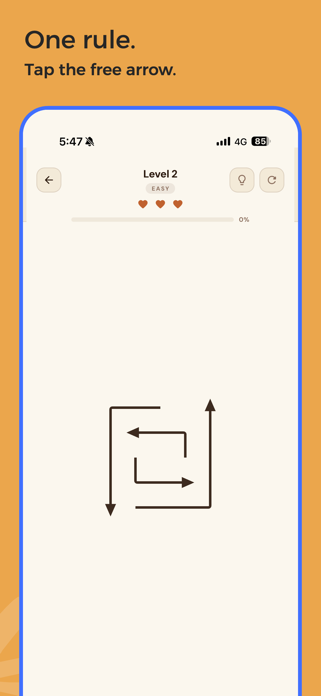 Arrow Jam: Unblock Grid Puzzle Screenshot 2 of 6