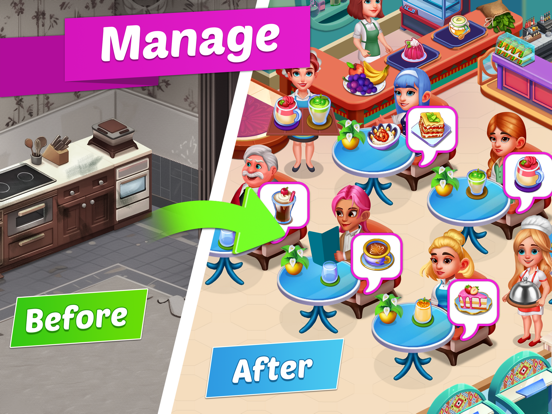Happy Cooking : Cooking Game iPad screenshot