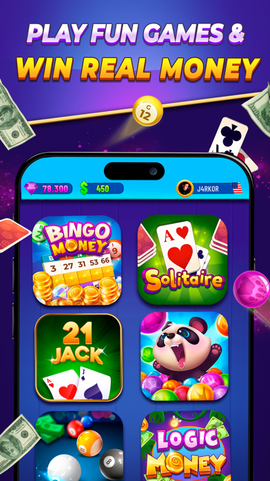 Backspin Games: Win Real Money Screenshot
