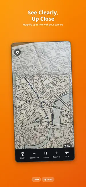 Lenzap - Magnifier screenshot 1