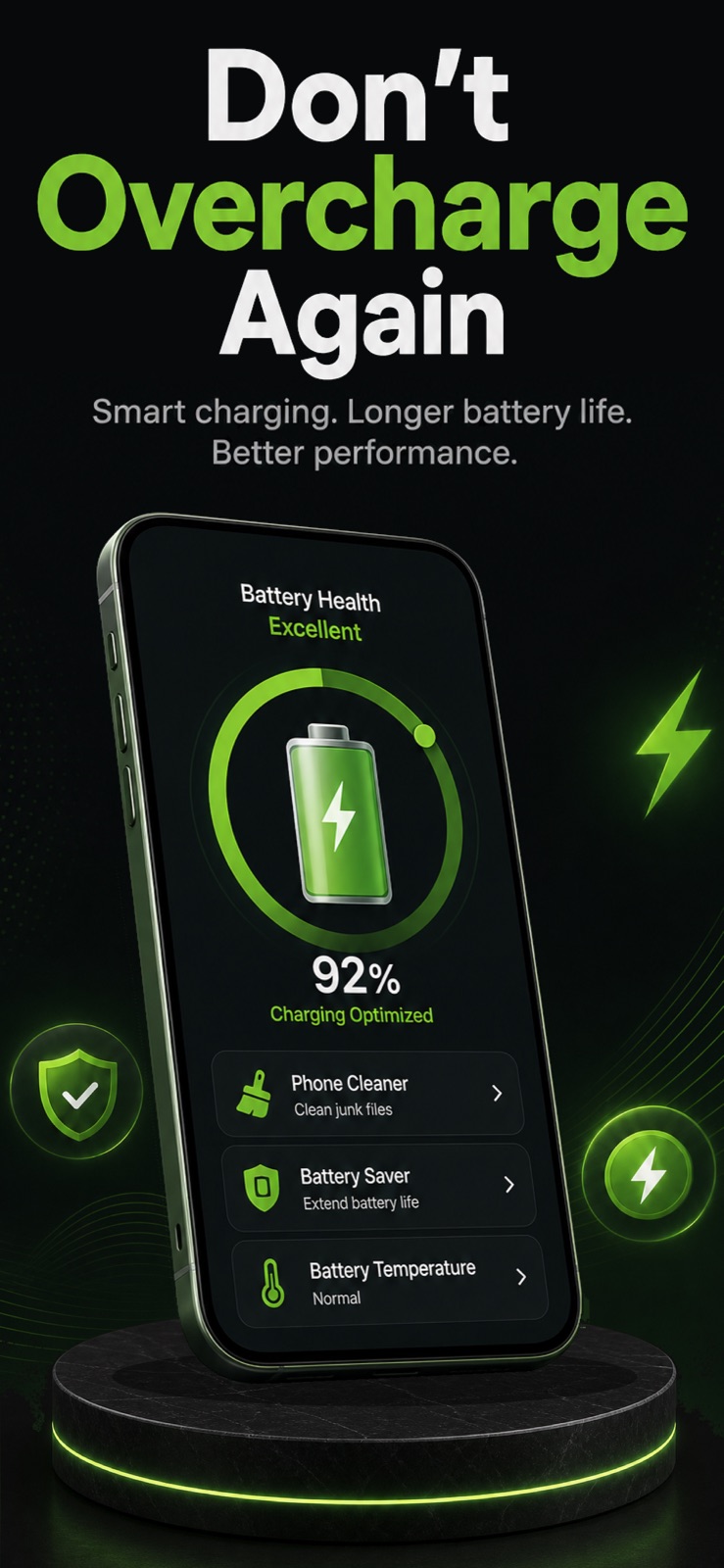 Battery Health - Charge Alarm iphone screenshot 1