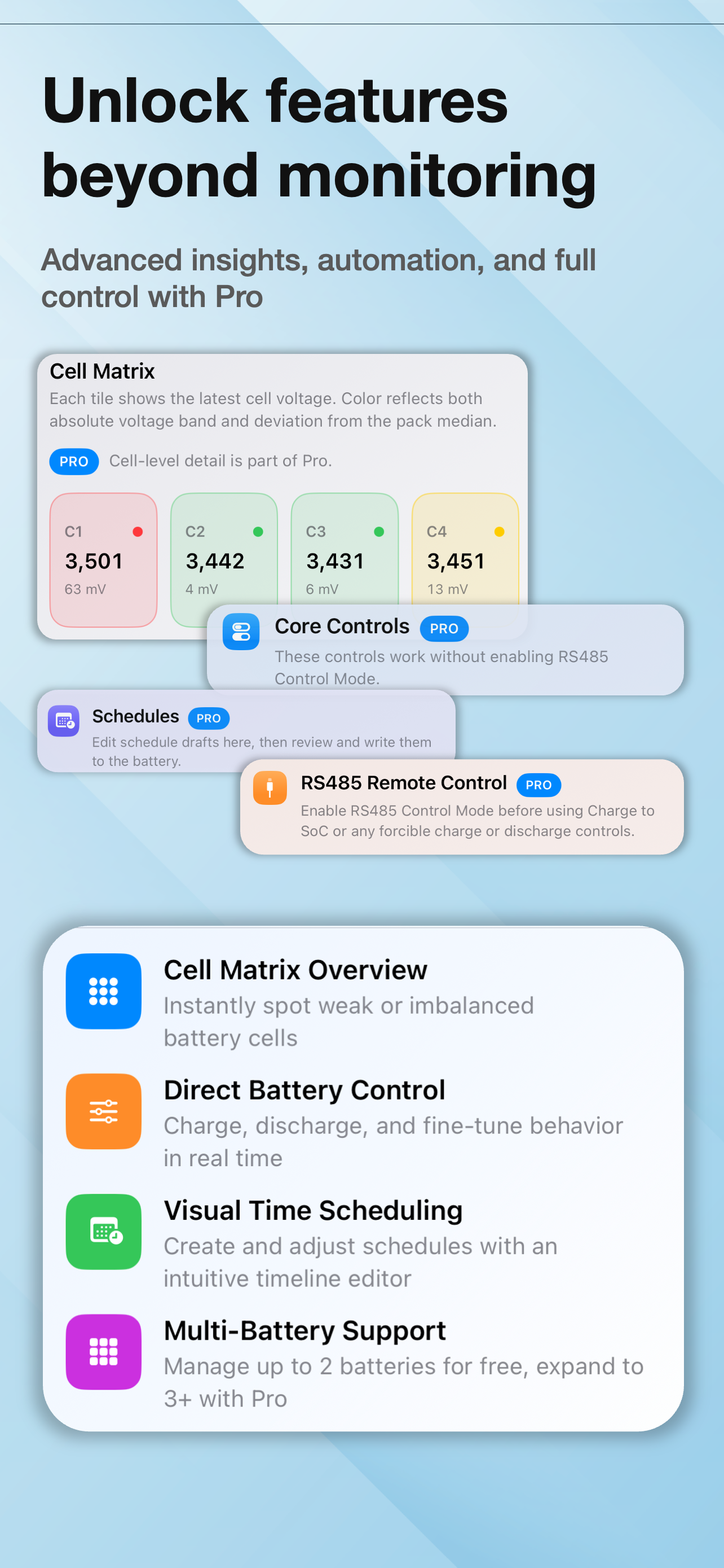 APEXpulse Battery Control