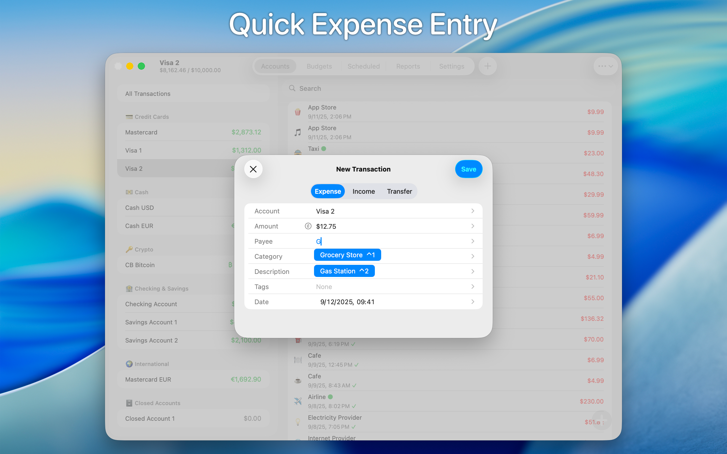Balance – Personal Finance