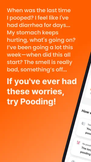Pooding: Poop Tracker, Health screenshot 1