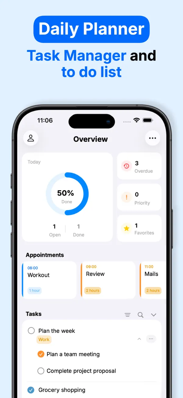 #1. TaskMind: Task Manager (iOS) Ved: Robin Guido Schmidt