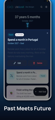 LifeScroll screenshot