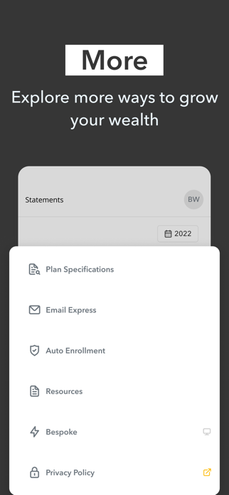 Slavic401k Mobile App Screenshot 5 of 5