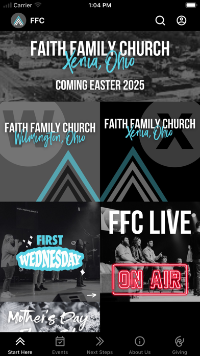 Faith Family .Church iPhone screenshot 1 - Education app