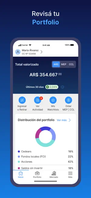 Portfolio Personal Inversiones screenshot 1