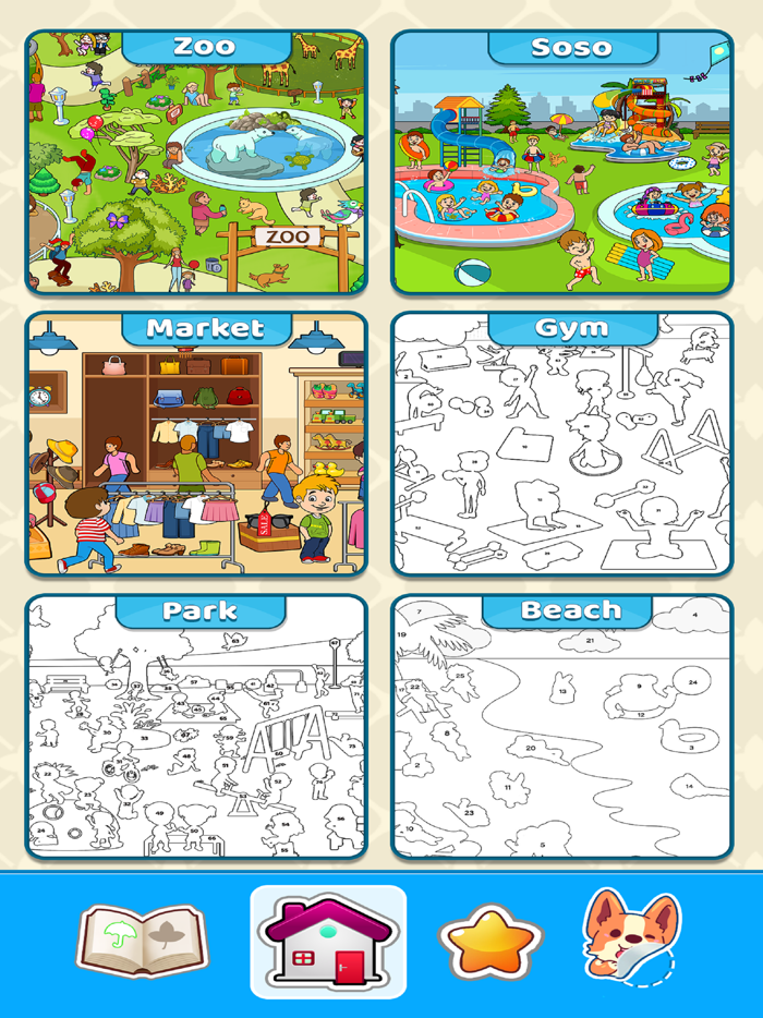 Sticker Book ASMR Puzzle Games