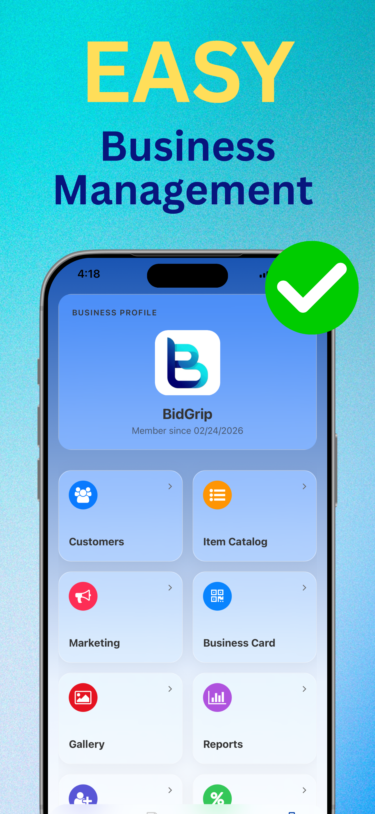 BidGrip: Quote & Invoice Maker screenshot 2