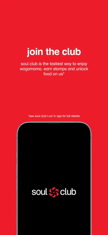 wagamama soul club rewards screenshot 1 of 4